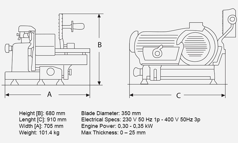 Berkel Suprema Macelleria Meat Slicer