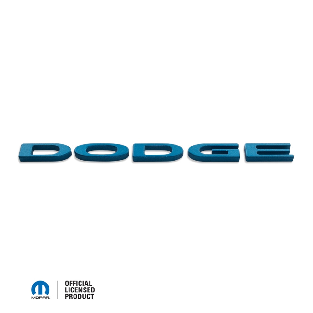 Dodge Charger/Durango Billet DODGE Letters