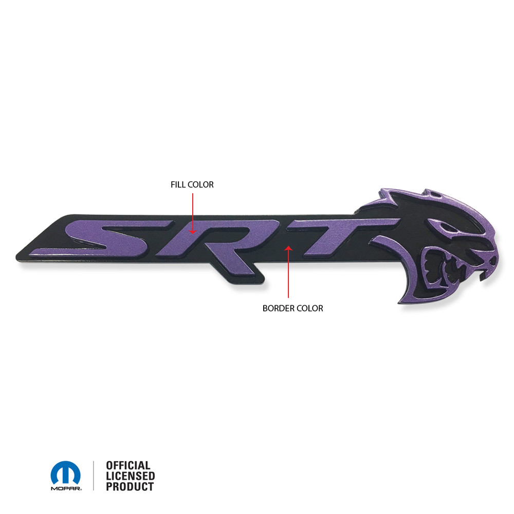 Charger SRT Hellcat Front Grill Badge