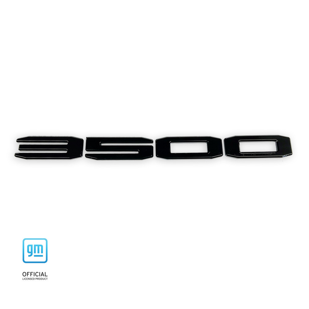 2020-up Sierra/Silverado 3500 Exterior Badge