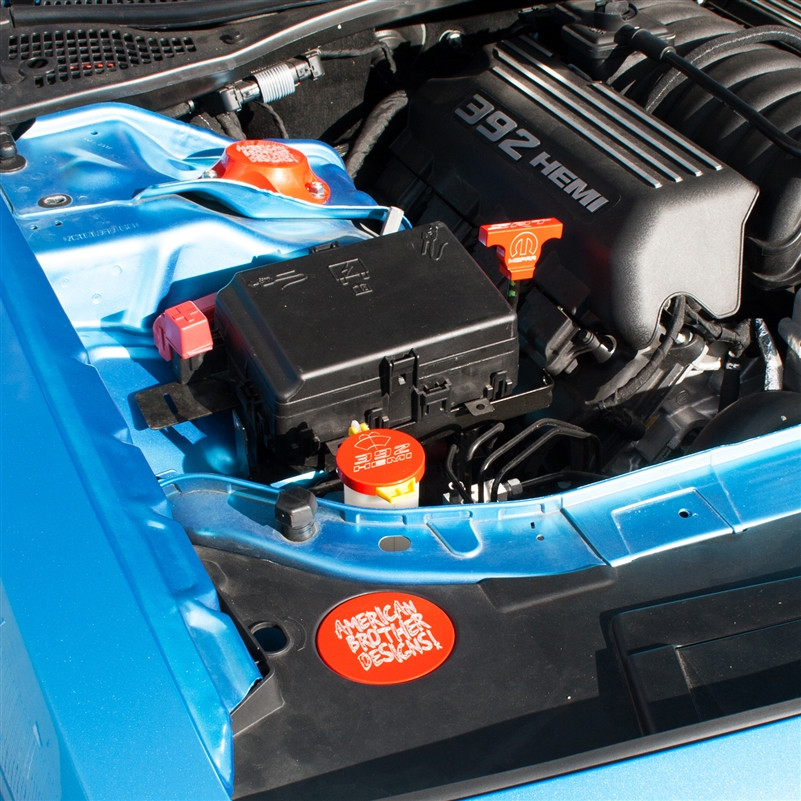 Challenger/Charger Under Hood Cup Holder Fill American Brother Designs