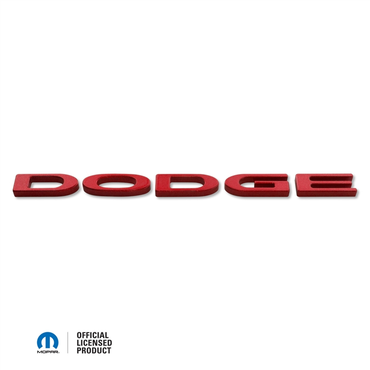 2015-up Dodge Challenger DODGE Logo Exterior Trunk Badge