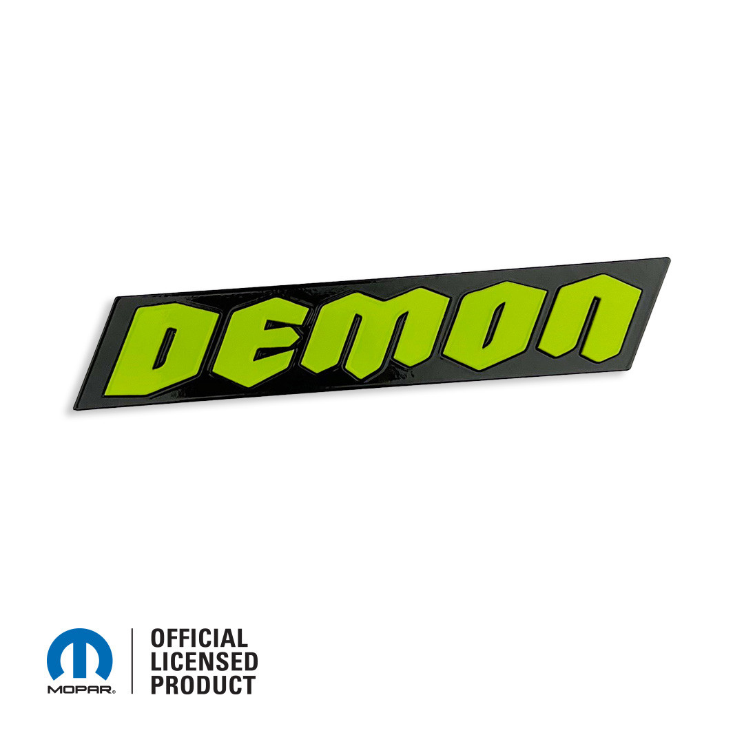 dodge demon logo stencil
