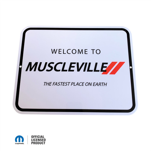 Muscleville Sign 8.5"x11"