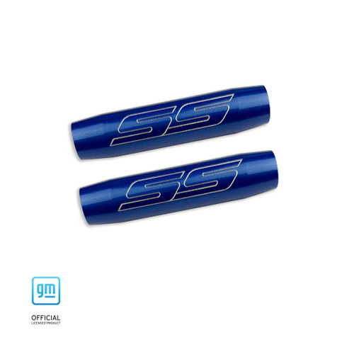 In Stock* G1M Blue Velvet 2016-Up Camaro Trunk Shock Covers with