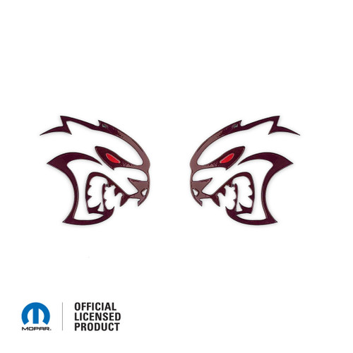 *In Stock* PRV Octane Red 3" 2015-up Hellcat Redeye Cutout Badge