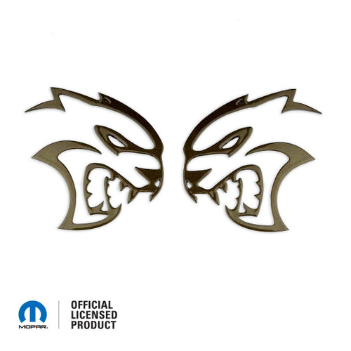 *In Stock* NTS Brass Monkey 3" 2015-up Hellcat Cutout Badge