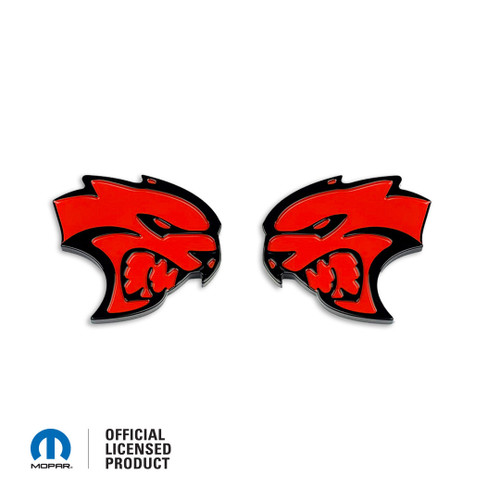 *In Stock* PX8 Black/PLC Hemi Orange 2015-up Hellcat Side Badge
