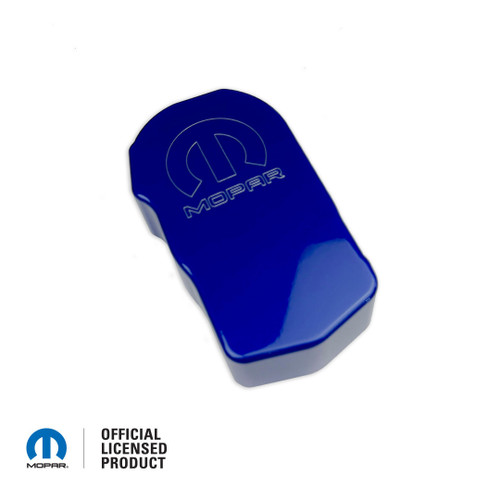 *In Stock* PBM Indigo Blue 2015-up Dodge Throttle Body Cover with Engraved Mopar Logo