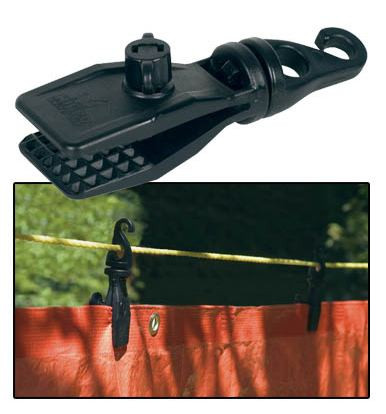 Hippo Swivel Clip Black Single Tarpaulins Direct