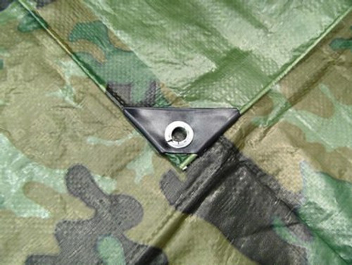 Camouflage Tarpaulin - 2.4m x 1.8m (7'10" x 5'10") - Pack of 20 Camouflage Tarpaulin - 2.4m x 1.8m (7'10" x 5'10") - Pack of 20
