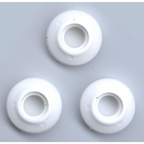 Pack of 10 eyelets - White