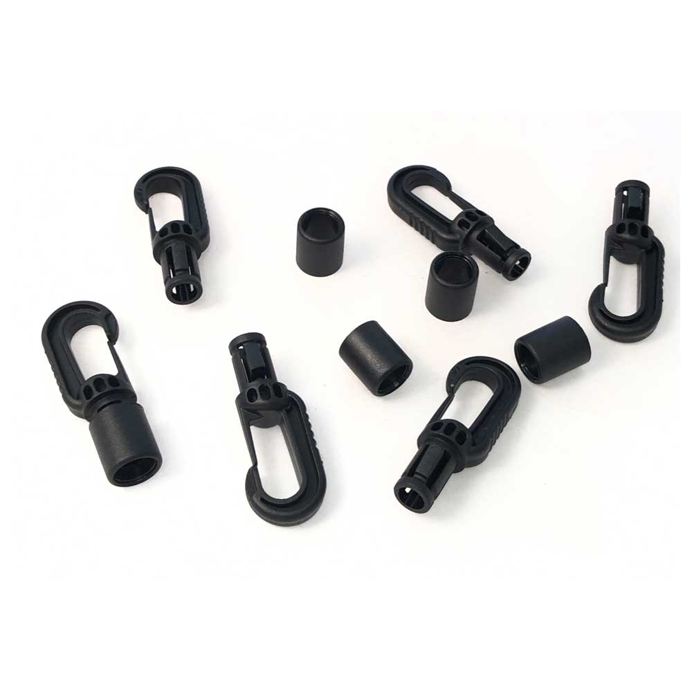 20 Pieces Metal Spring Hooks Wire Coated Black Bungee Cord Hook Bungee  Shock Cords Hook for Boating, Camping, Auto,Tarps, Covers, Sunshades and  Outdoor Uses, 1/4, 3/8 Inch : : DIY & Tools