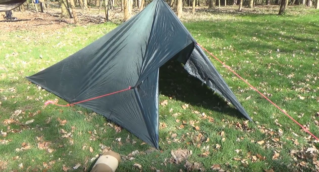 Treeless Tarp Tent!