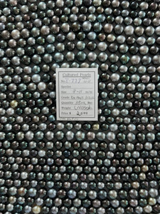 Necklace - Tahiti 8 - - 11mm - MM Multi 3L2L1L (1664pc) - T-777