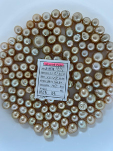 South Sea Natural Gold - 12 - - 19mm - SBOV 3/4 SDG - S-5569