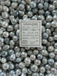 South Sea White - 12 - - 16mm - SILV BLUE BQ 6L3L - S-5661