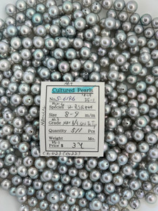 Akoya - 8 - - 9mm - NAT B/S SMKTK TOP H.D. - S-6196