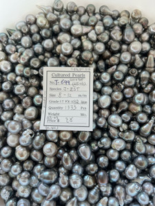 Tahiti - 8 - - 12mm - LT KK-KBQ AAA - T-699