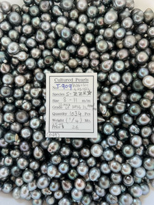 Tahiti - 8 - - 11mm - SS MED LT DPSB 3L AAA/AA ( 1 / 4 ) - T-909