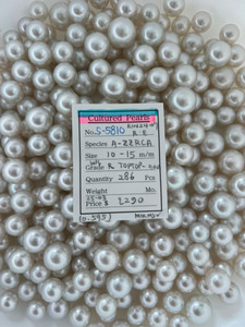 South Sea White - 10 - - 15mm - W/S R TOPTOP- AAA - S-5810