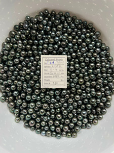 Tahiti - 8 - - 14mm - LT GRN RN 6L- AAA - <TAG> - T-628