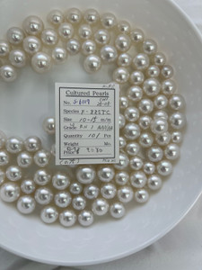 South Sea White - 10 - - 15mm - W RN 1 AAA/AA - S-6117