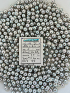 Akoya - 8 - - 9mm - NAT W/S RN TOP H.D. - <TAG> - S-6193