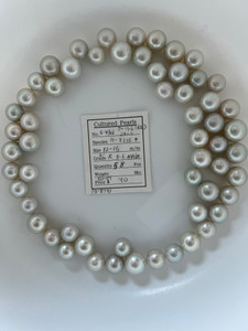 South Sea White - 12 - - 15mm - DTAB AAA Silv - S-4306