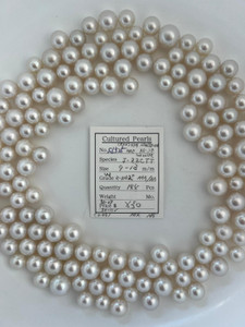 South Sea White - 9 - - 13mm - W R-RN 2+ AAA/AA  - S-6525