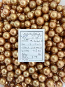 South Sea Dyed Gold - 12 - - 16mm - R 3 AA+ SH - S-6570