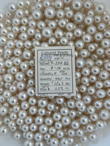 South Sea White - 9 - - 14mm - W RN-B 3+ GEM AAA ( 2 / 2 ) - <TAG> - S-6533