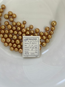 South Sea Dyed Gold - 9 - - 14mm - R-RN 2/3+ AA - S-6630