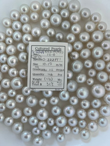 South Sea White - 10 - - 17mm - WS SRBU 1-2 AAA/AA ( 1 / 2 ) - S-6749