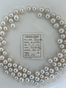 South Sea White - 10 - - 13mm - W/S NRD/SRD 2/3+ GEM AAA - S-6755