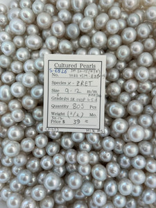 South Sea White - 9 - - 12mm - S SS RNSROVDP 4-5-6 AAA/AA ( 2 / 2 ) - S-6826