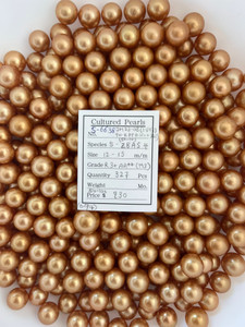 South Sea Dyed Gold - 12 - - 15mm - R 3+ AA++ (M3) - <TAG> - S-6638
