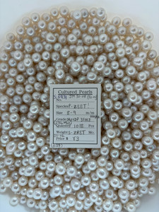 South Sea White - 8 - - 9mm - SROVDP 3FACE AAA/AA - <TAG> - S-6931