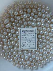 South Sea White - 9 - - 12mm - SROV 6 AA- - S-7090