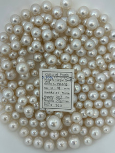 South Sea White - 10 - - 19mm - RD 3-4 AAA/AA ( 1 / 2 ) - S-7094