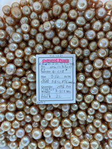 South Sea Natural Gold - 9 - - 12mm - G/LG SB CL 3+/3- AAA/AA - S-7120