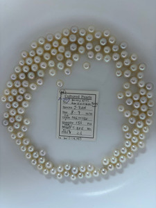 South Sea White - 8 - - 9mm - LK MRR OV SBK SL KSR - <TAG> - S-7127