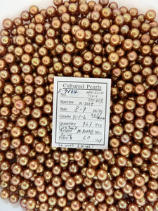 South Sea Dyed Gold - 8 - - 9mm - R- 1-2 SPJ/AAA - S-7164