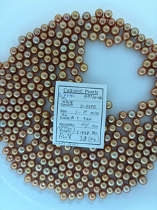 South Sea Dyed Gold - 7 - - 8mm - MIX R 1 TAA - S-7240