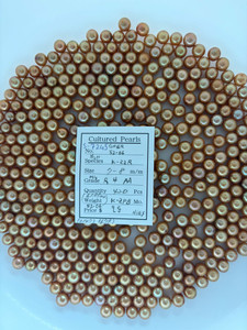 South Sea Dyed Gold - 7 - - 8mm - MIX R 4 AA - S-7245