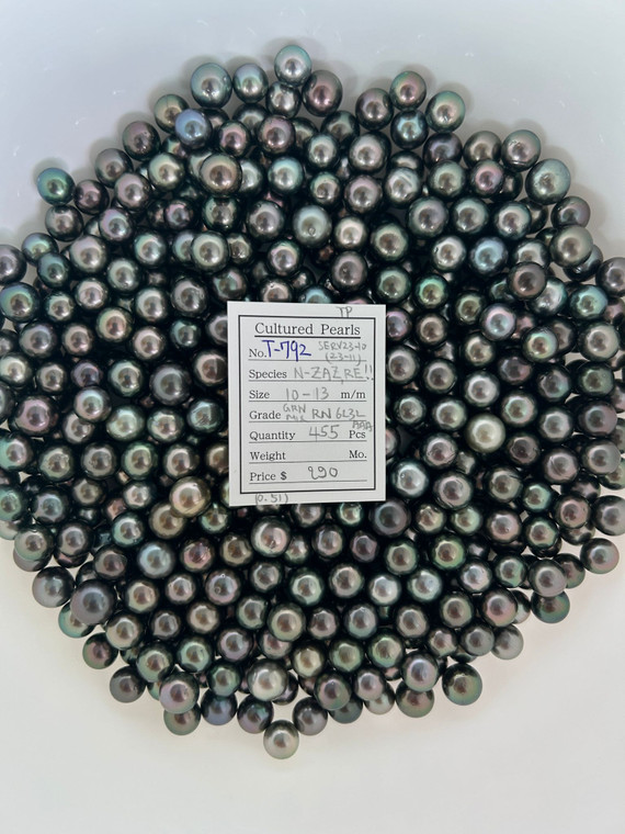 Tahiti - 10 - - 13mm - GRN MIX RN 6L3L AAA - T-792