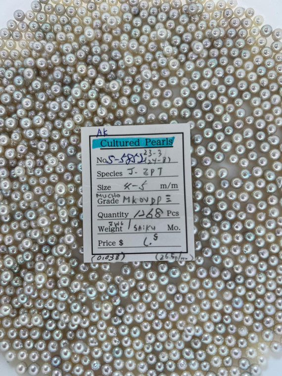 Akoya - 4 - - 5mm - AK Mucho MKOVDP --- - S-5852