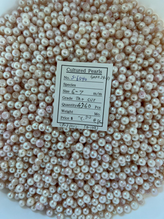 Akoya - 6 -- 7mm - TA+ CUT - S-6040
