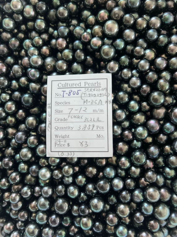 Tahiti - 7 - - 12mm - PEACOCK 3L2L1L - T-805