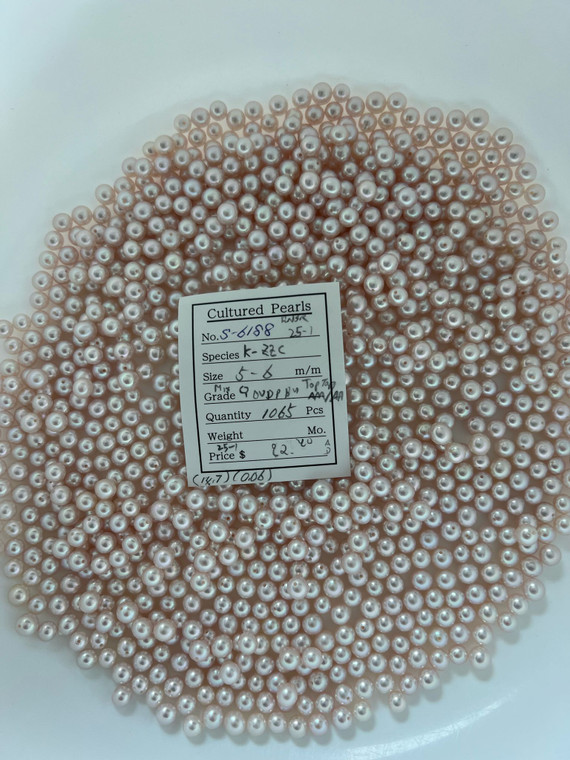 Akoya - 5 - - 6mm - Mix OVDPBU TOPTOP AAA/AA - S-6188